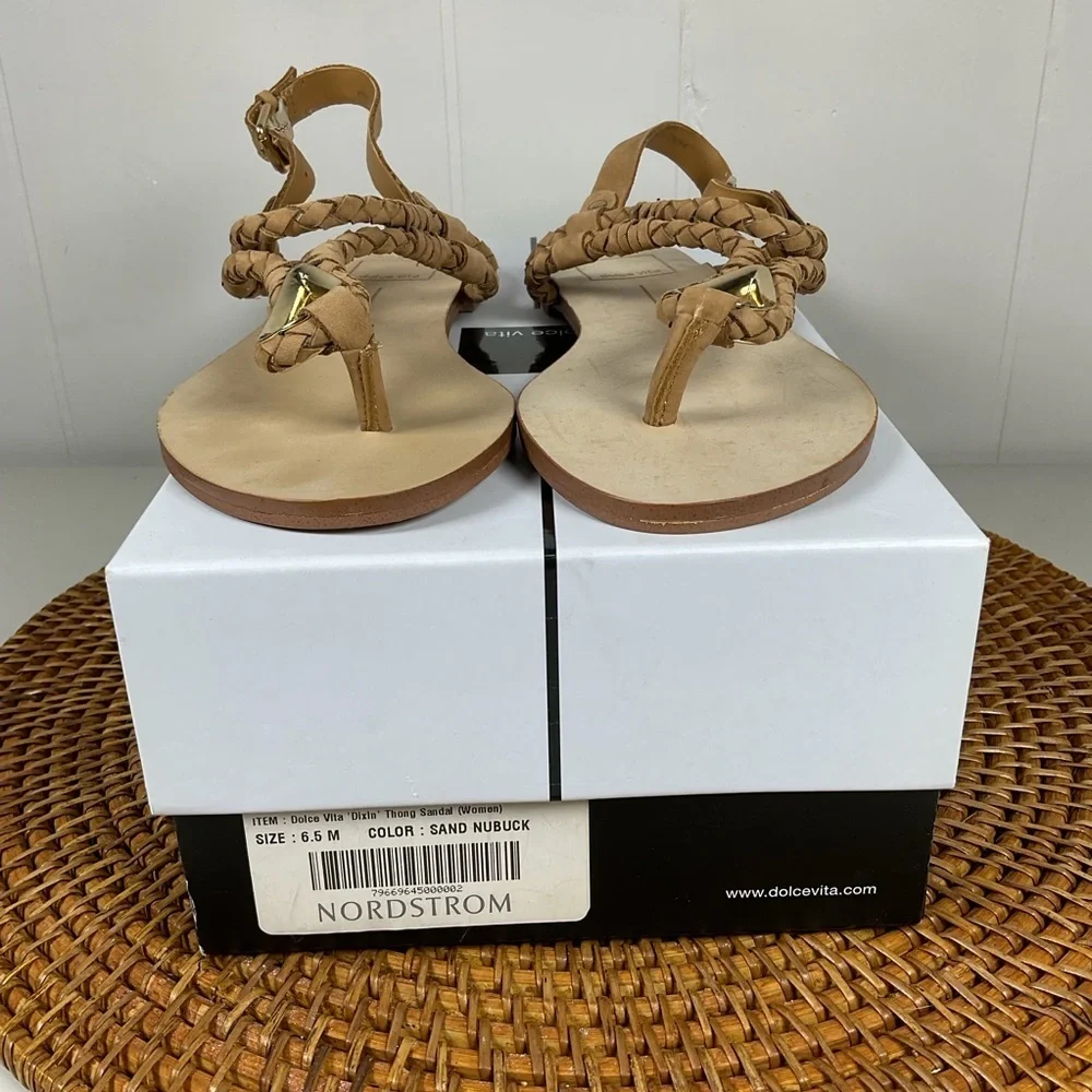 Dolce Vita Sandals Size 6.5 Shoes Nude New Women’s